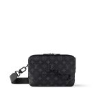 louis-vuitton-steamer-messenger-monogram-eclipse-bags–M46795_PM2_Front_view